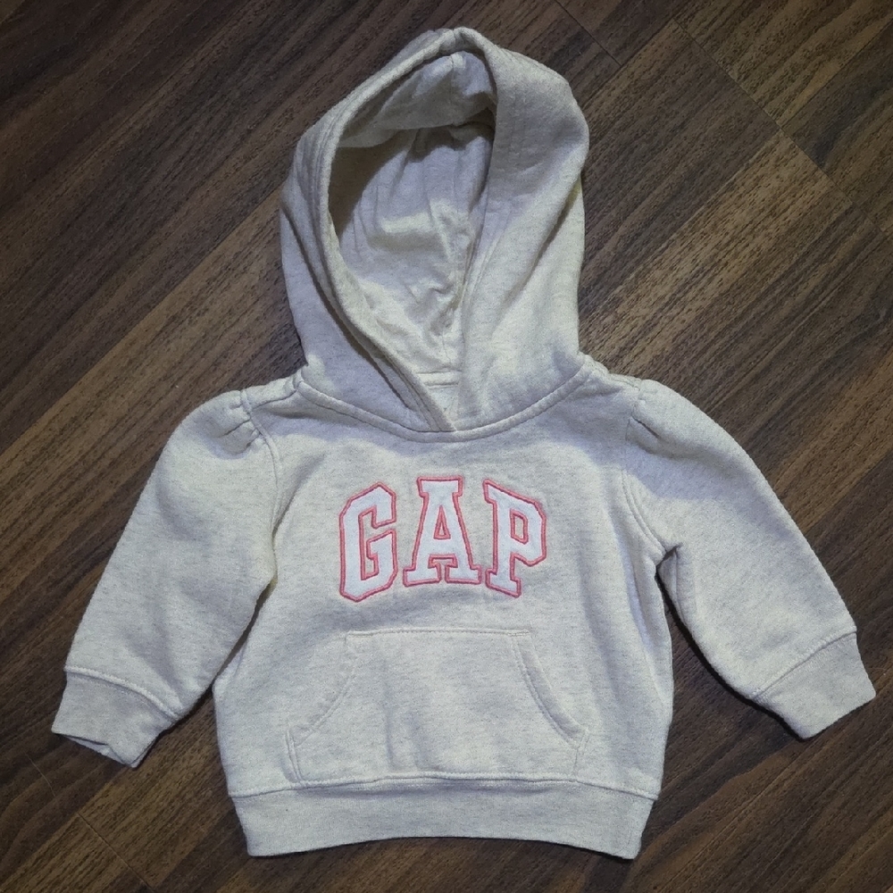 GAP Girls Hoodie Sweater Size 6-12M